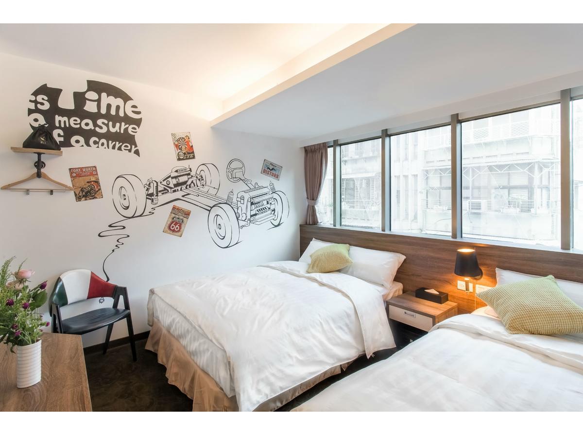 Rf Hotel  Linsen Taipei Exteriör bild